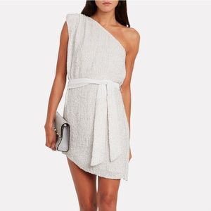RETROFETE ELLA ONE SHOULDER DRESS